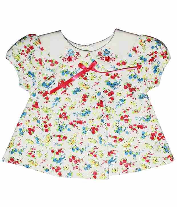 short cotton frock for ladies