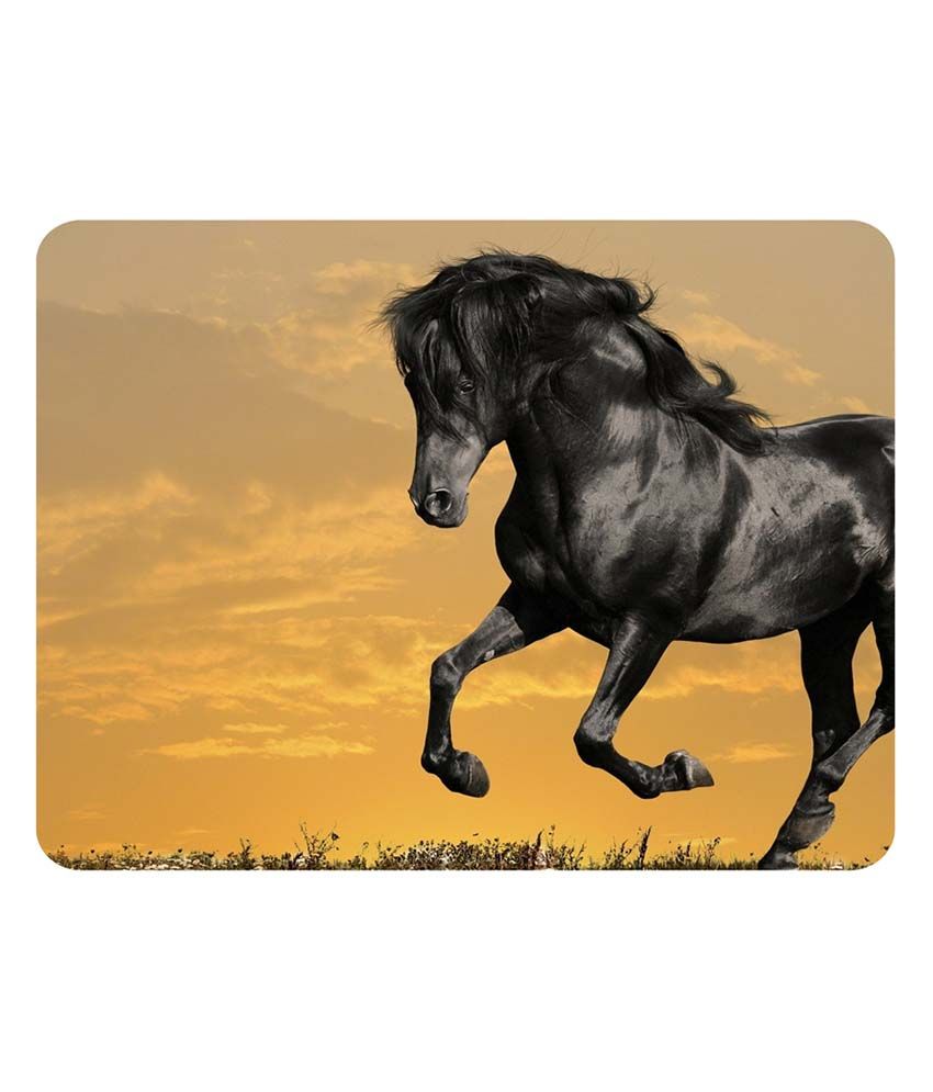 Shopkeeda Black Horse Mouse Pad Buy Shopkeeda Black Horse Mouse Pad