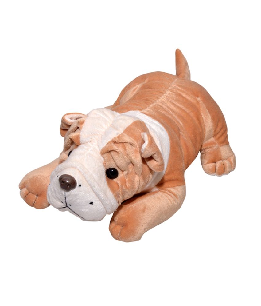 realistic dog soft toy