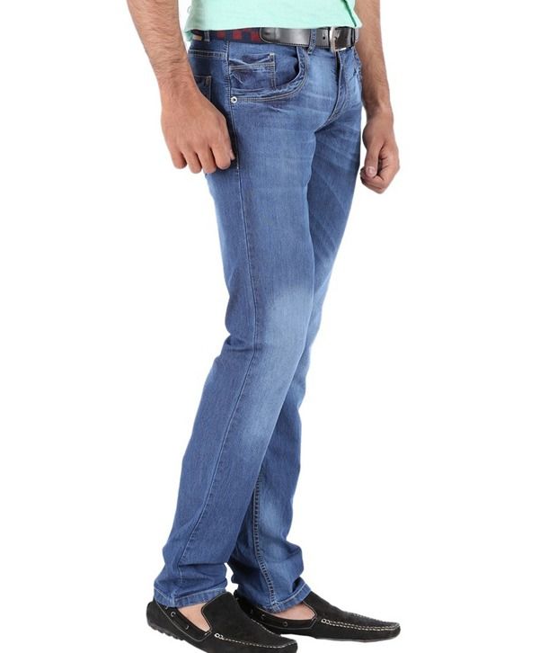 Trigger Blue Cotton Jeans - Buy Trigger 