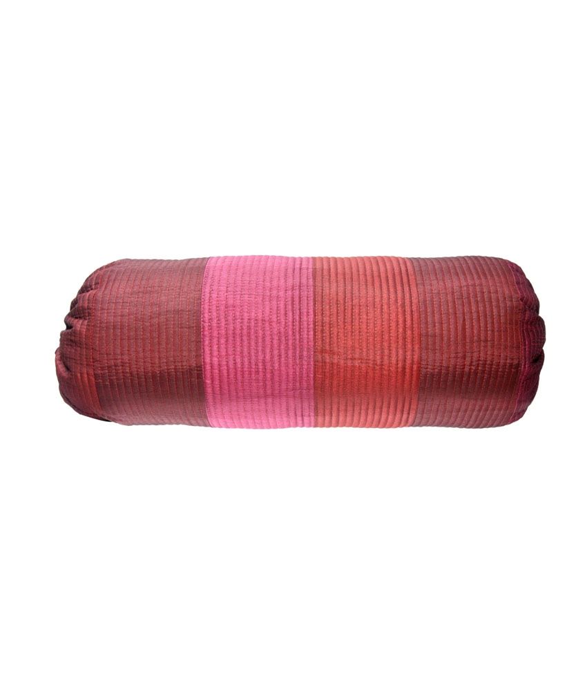 Dreams Red Stripes Bolster Covers Buy Online at Best Price Snapdeal
