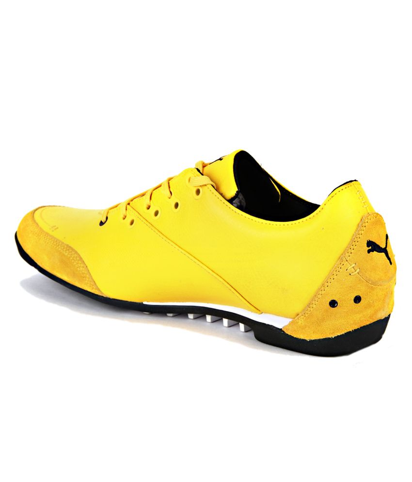yellow puma shoes