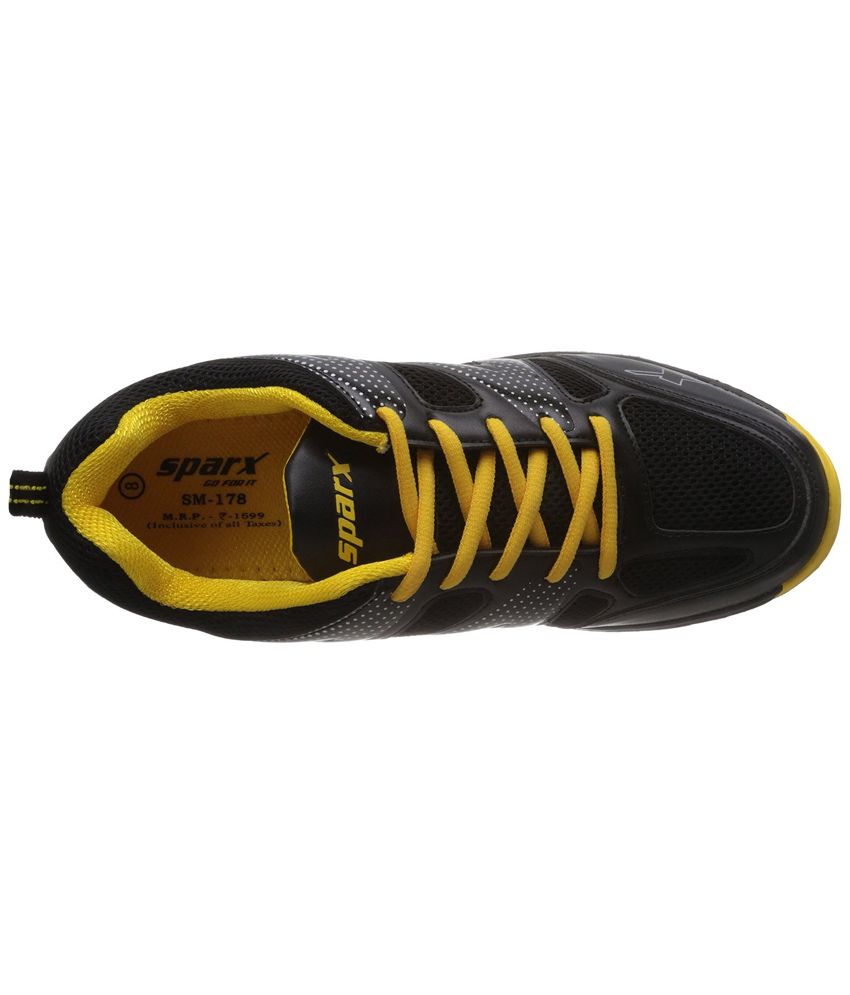 Relaxo Sparx Yellow Synthetic Leather Sport Shoes For Men - Buy Relaxo ...