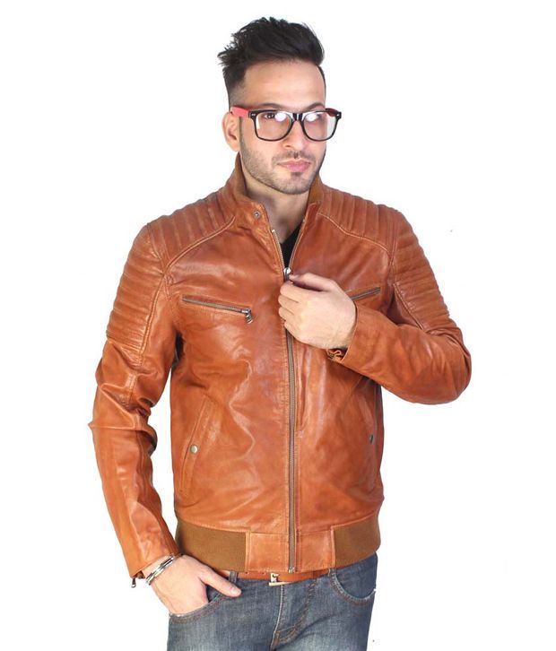 Light Brown Leather Jacket Men Modern Fashion Photo Blog Light Brown Leather Jacket Men