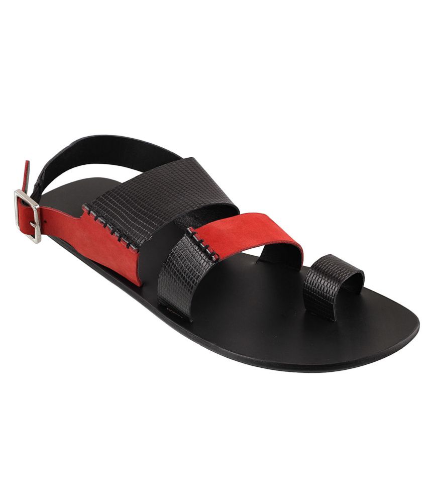 mochi black sandals