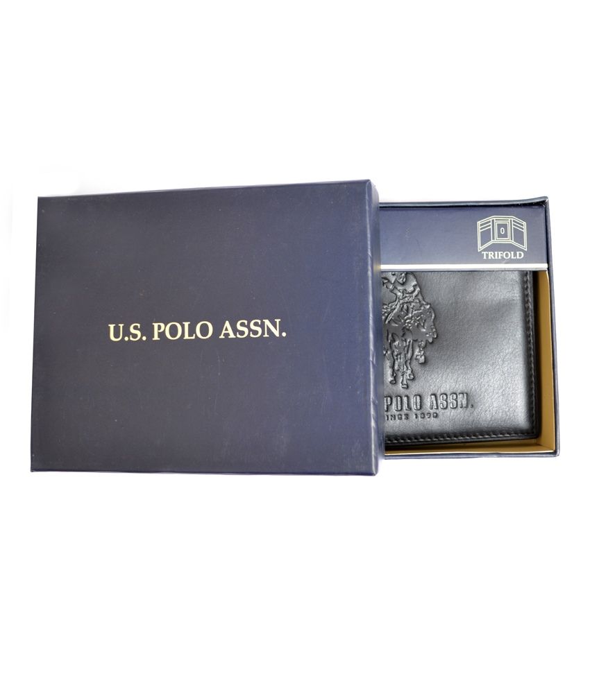U.s. Polo Assn. Genuine Antique Quality Leather Bi Fold Wallet: Buy