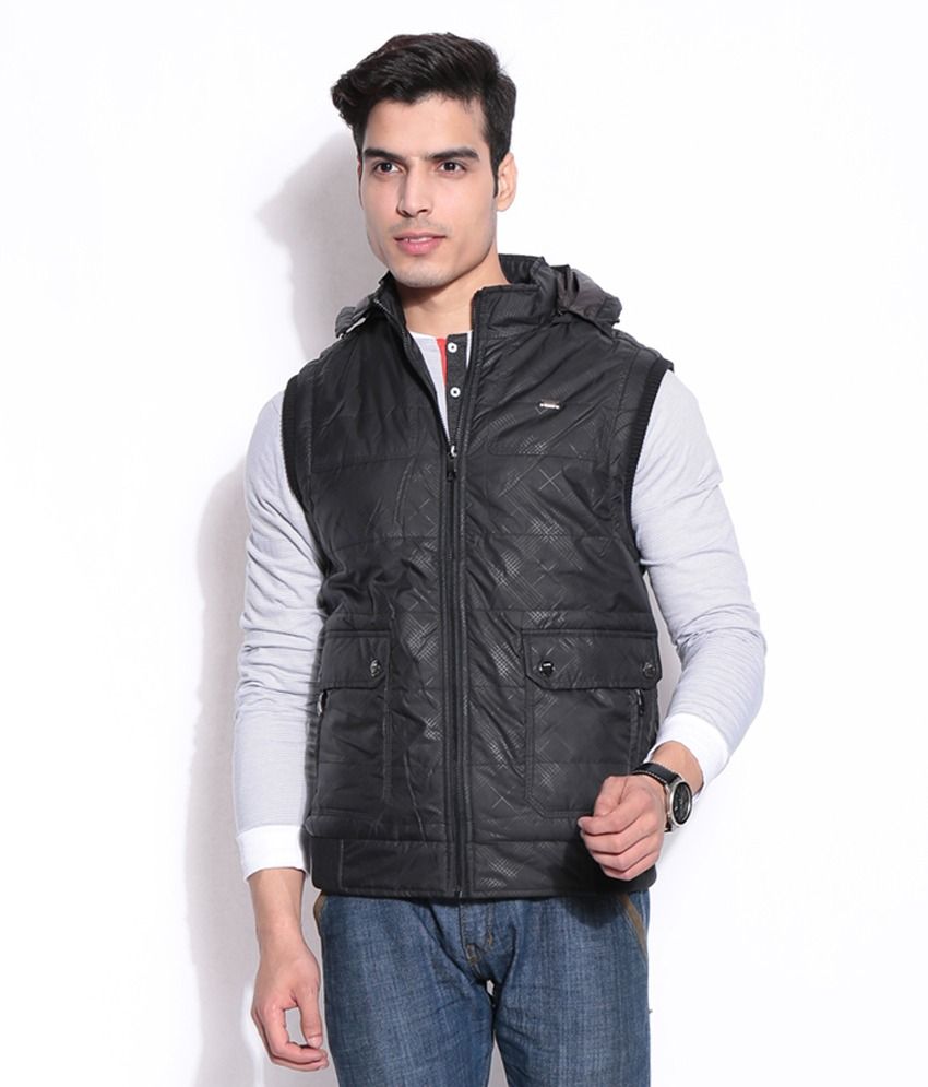 Fair Wind Riven Stylish Black Men Jacket - Buy Fair Wind Riven Stylish ...