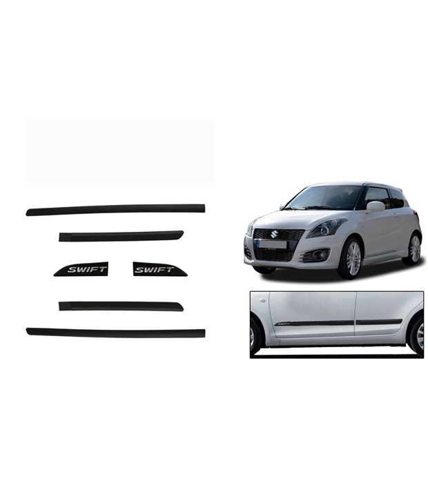 Speedwav Car Original Side Beading Matt Black Maruti Swift New Buy