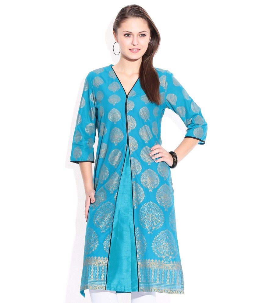 aurelia blue kurti