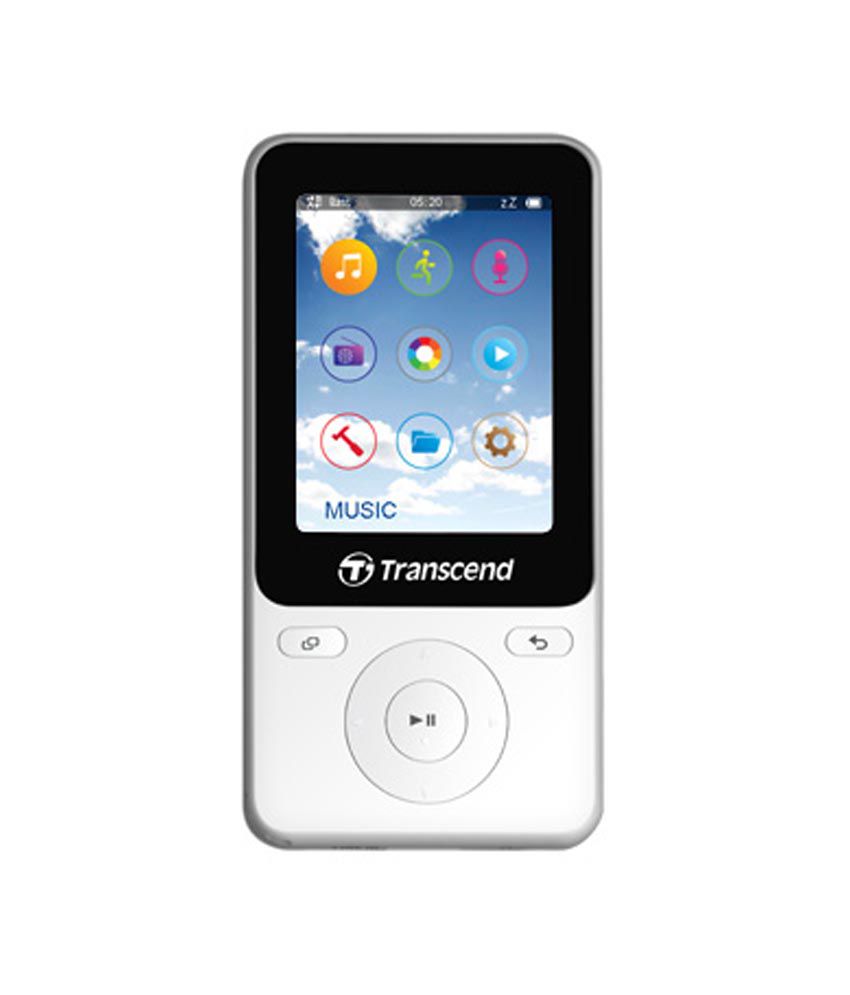     			Transcend MP710 8GB Digital Music Player - White