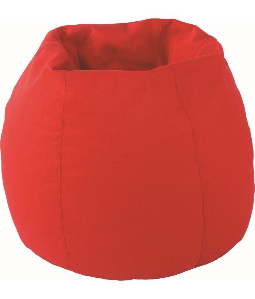 Dolphin Xl Bean Bag Red Cotton With Fillers Beans Dolphin Xl Bean Bag Red Cotton With Fillers Beans