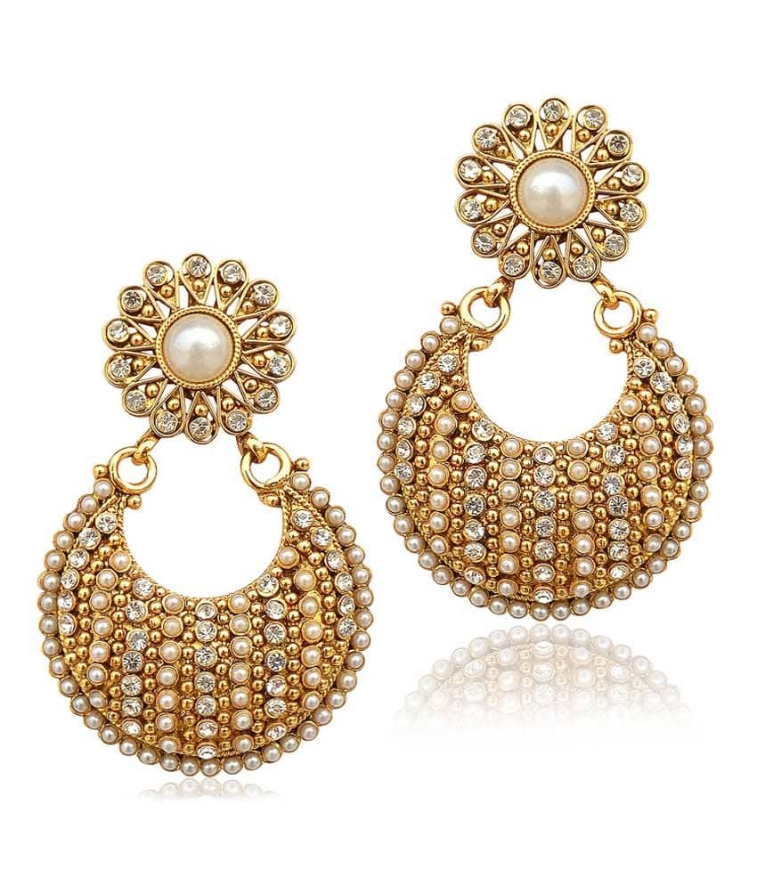Pearl polki traditional ethnic indian hand-made bollywood ...