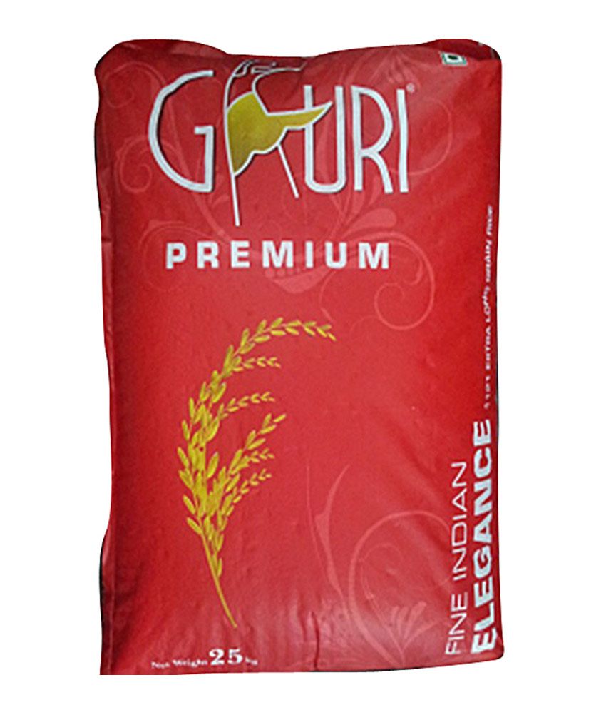 Gauri Premium Rice - 25kg: Buy Gauri Premium Rice - 25kg at Best Prices