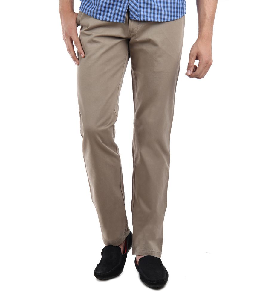 Ghpc Men's 100% Cotton Chino's Trouser(gray), Size: 46 - Buy Ghpc Men's ...