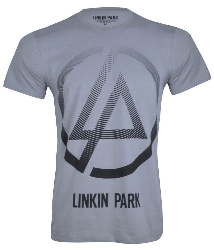 Linkin Park Gray Cotton T-shirt - Buy Linkin Park Gray Cotton T-shirt ...