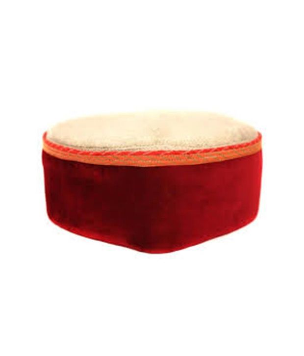 Kranti Handlooms Himachali Red Topi 