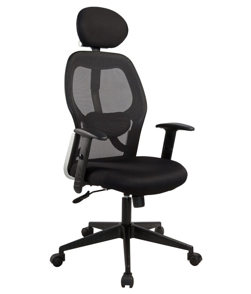 tulip high back ergonomic chair with headrest