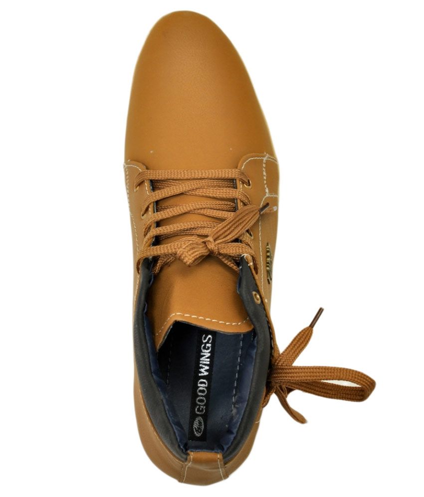 light brown canvas shoes