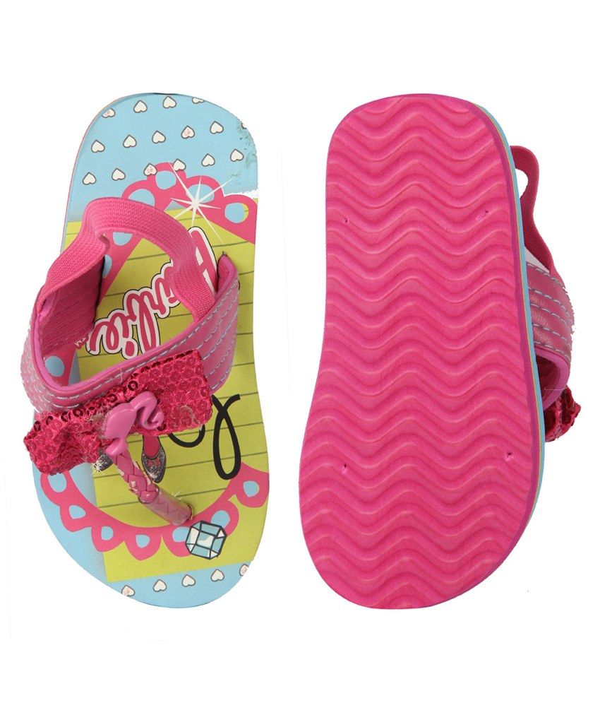 barbie slippers pink