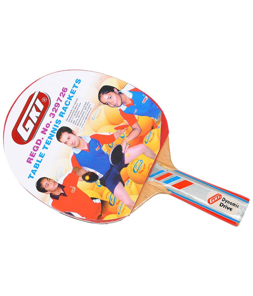 Gki Dynamic Drive Table Tennis Racket Buy Online at Best Price on Snapdeal