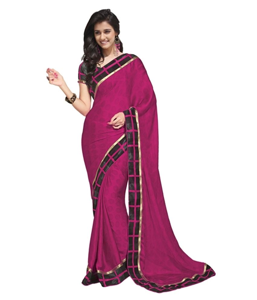 semi saree gown