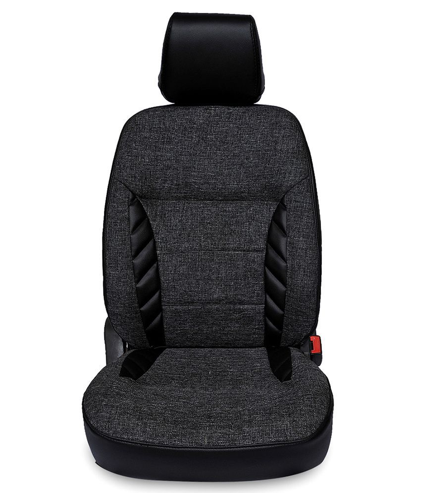 Gaadikart Honda Mobilio Seat Covers In Jute (orra Black): Buy Gaadikart