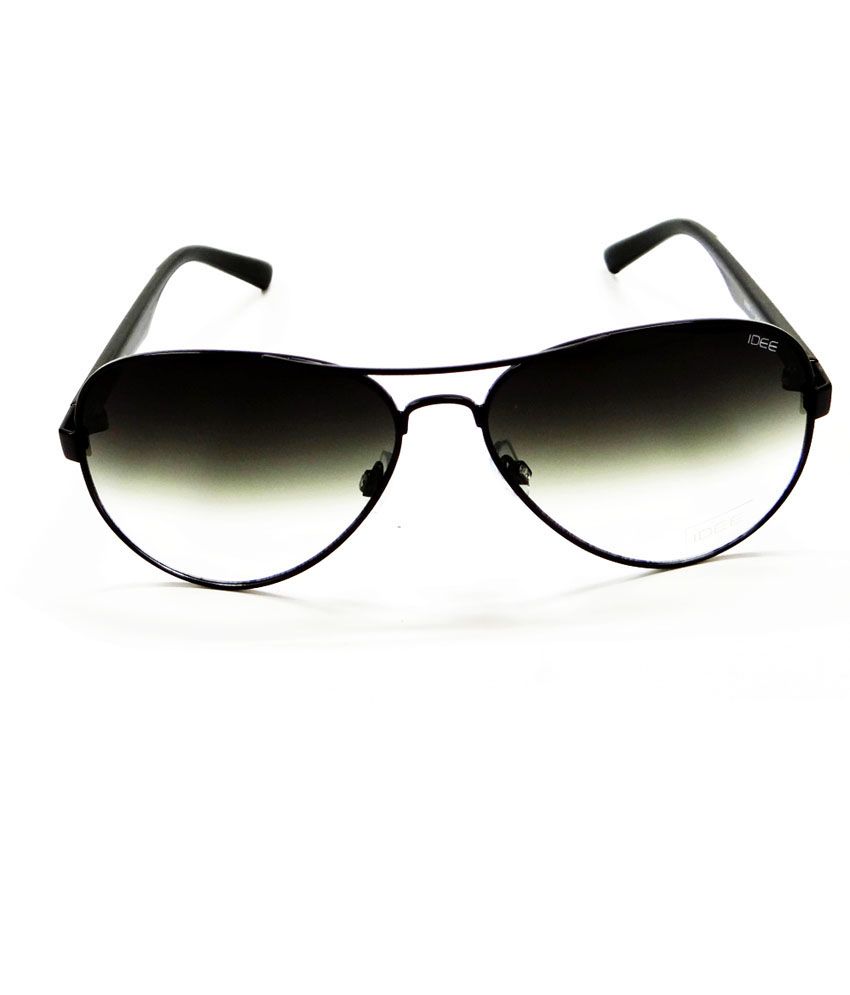 idee black aviator sunglasses