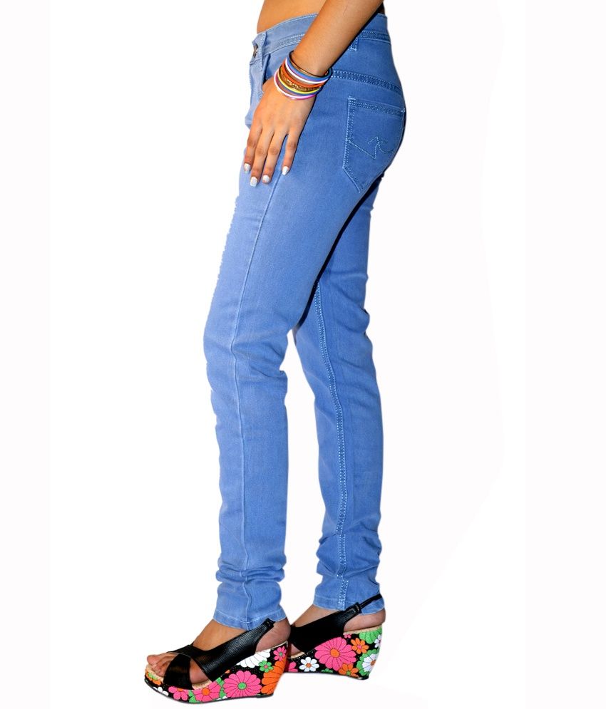 faint blue jeans