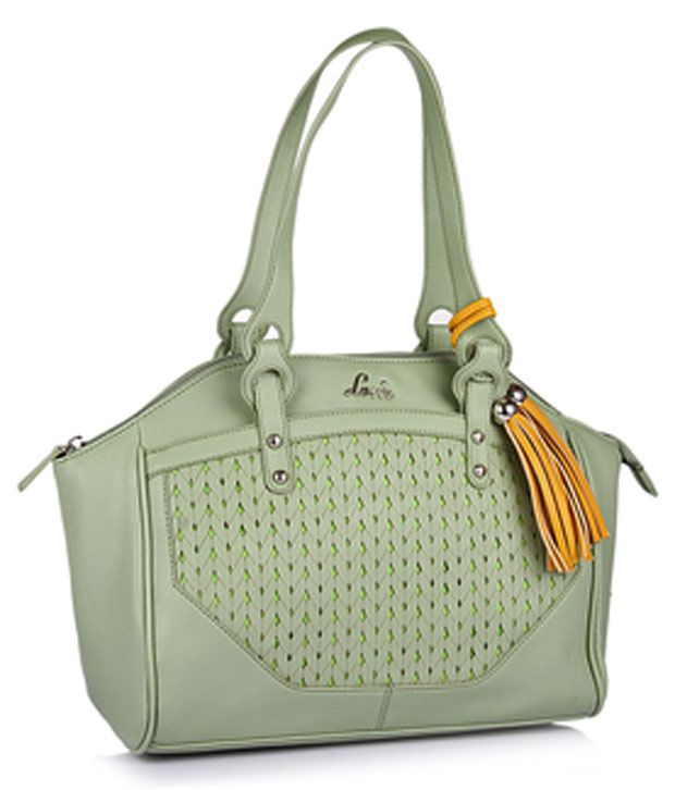 LAVIE L04811076119 LT GREEN Satchel Bags 6 Pockets - Buy LAVIE ...