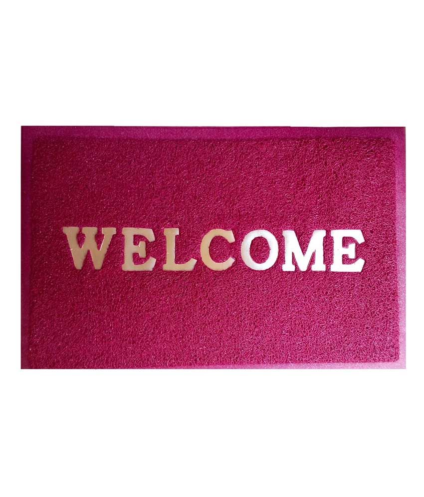 R K Pink Door Mat Buy R K Pink Door Mat Online At Low Price