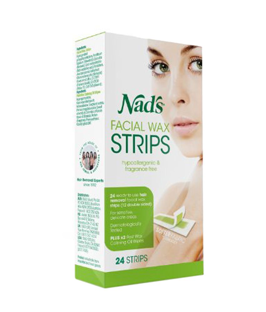 Nads Facial Wax Strips Buy Nads Facial Wax Strips at Best Prices in