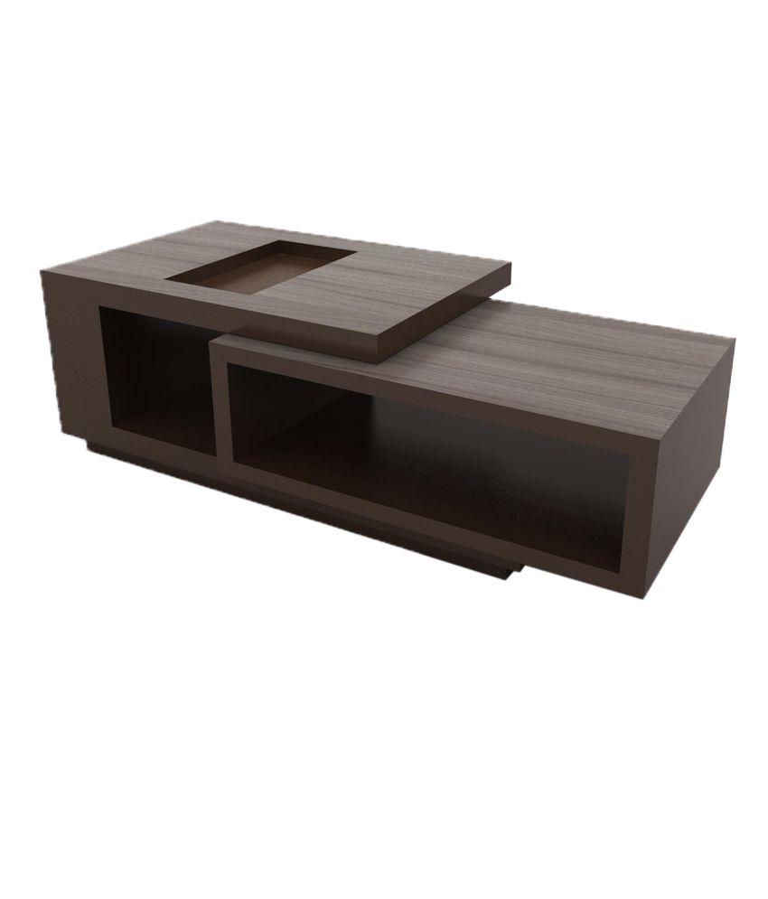 Solid Wood Center Table in Brown - Buy Solid Wood Center ...