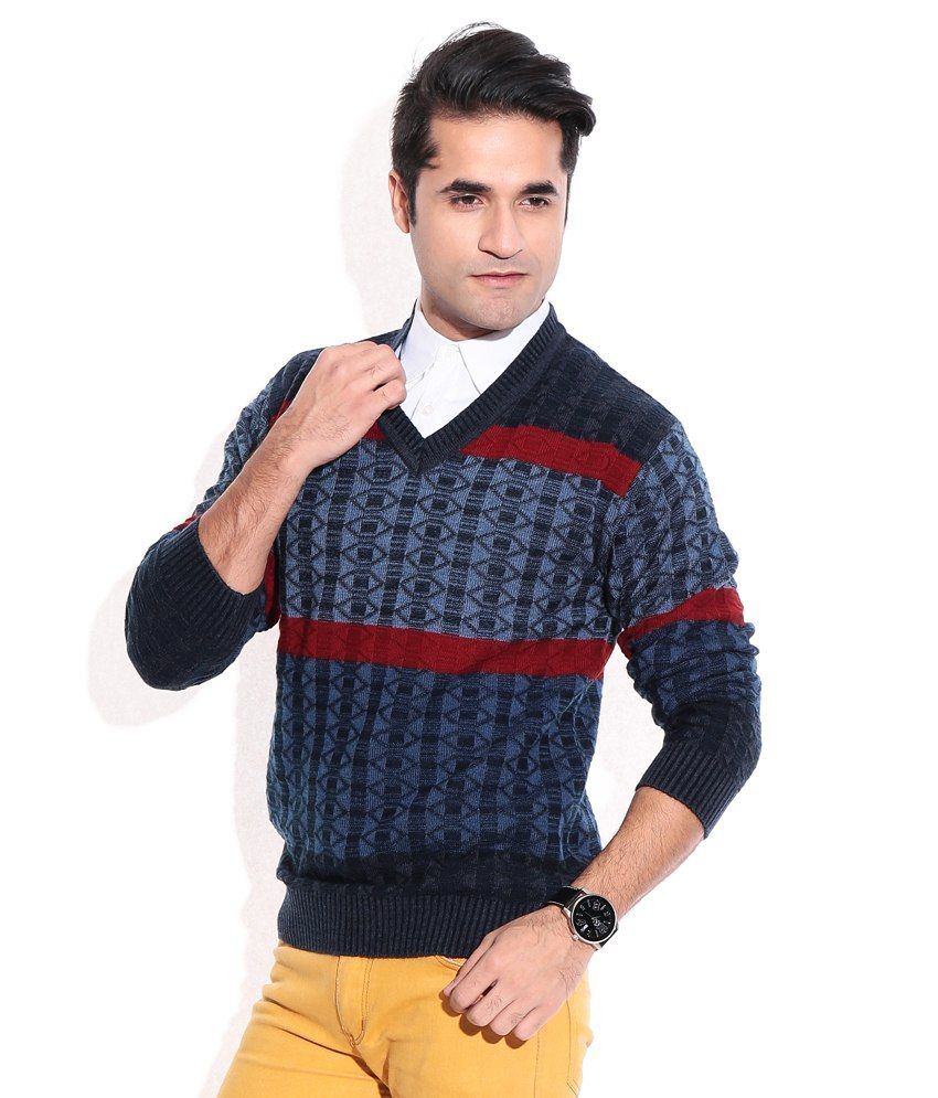 oversized knitted jumper