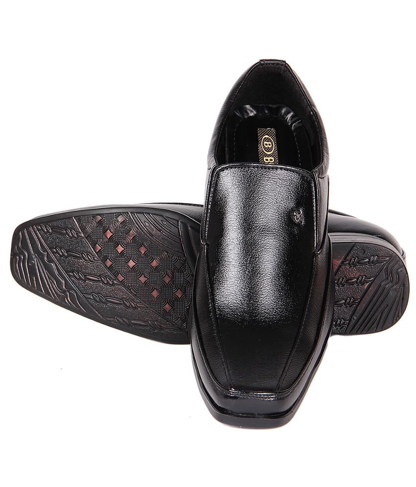 DK Derby Kohinoor Black Formal Shoes Price in India- Buy DK Derby ...