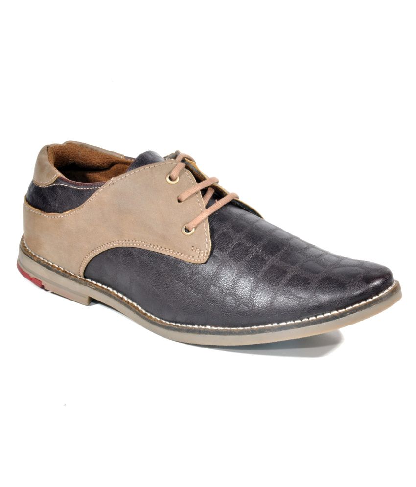 mens brown smart casual shoes