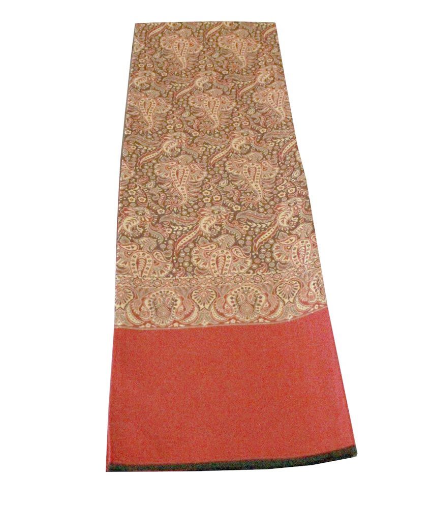     			Vrinde Design Kashmiri Pure Embroidery Shawl