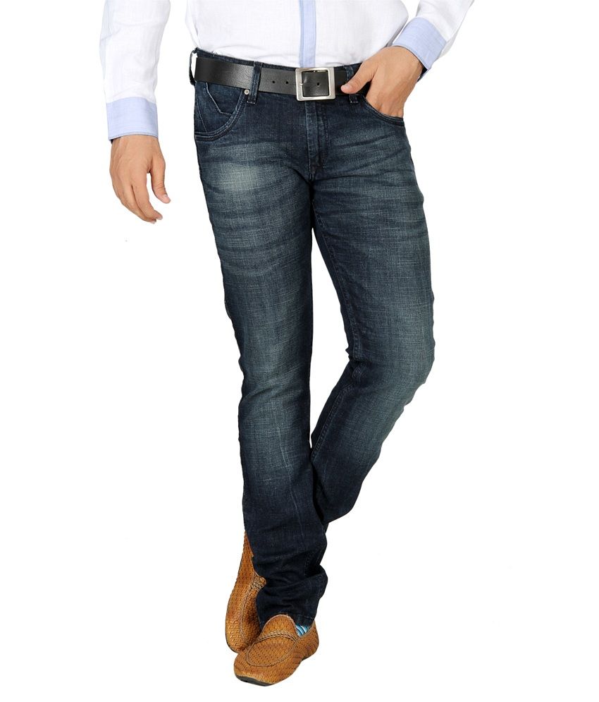 Greenfibre Blue Slim Fit Jeans - Buy 