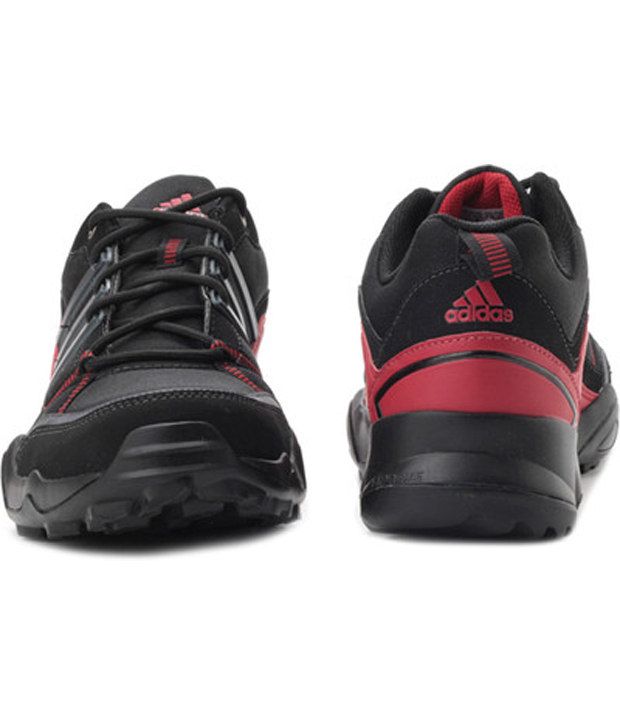 adidas woran black and red sports shoes adidas woran black and red sports shoes