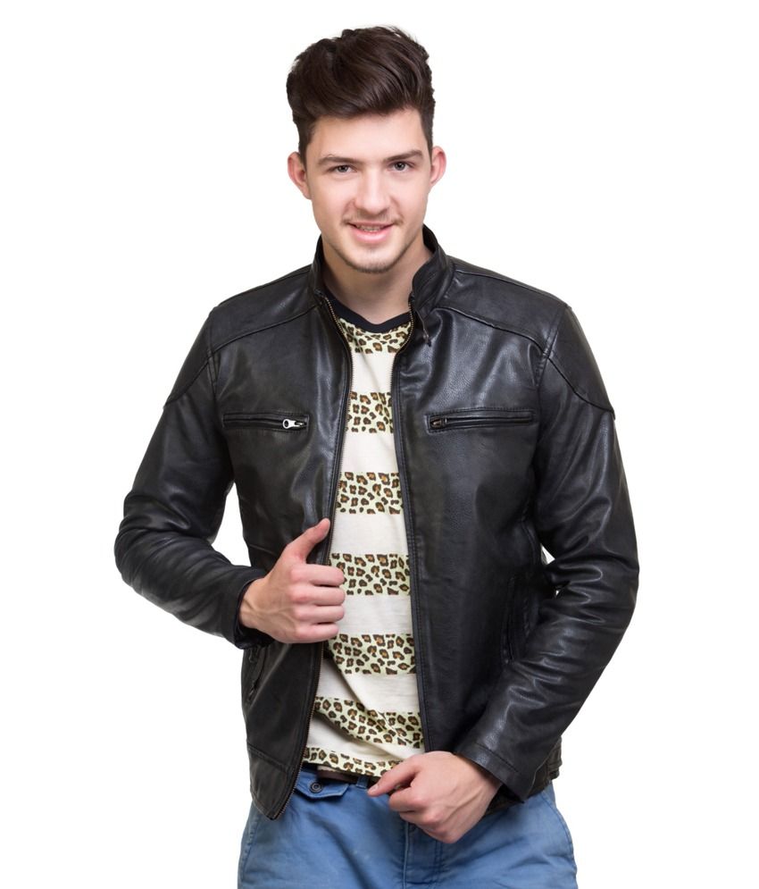 Lambency Stylish Ride Black Wind Proof Men Jacket Lambency Stylish Ride Black Wind Proof Men Jacket