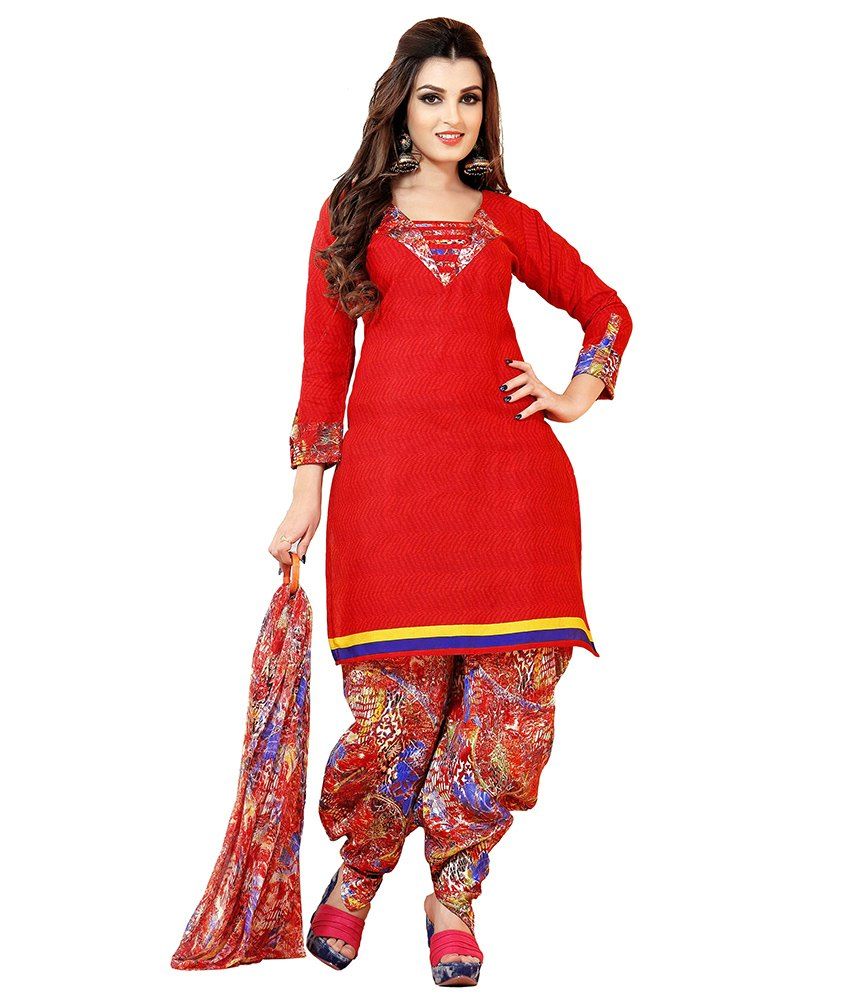 for card hdfc credit form number change mobile in Riwaz Riti  Red Red Dress Riwaz Material Buy Cotton  Riti Unstitched