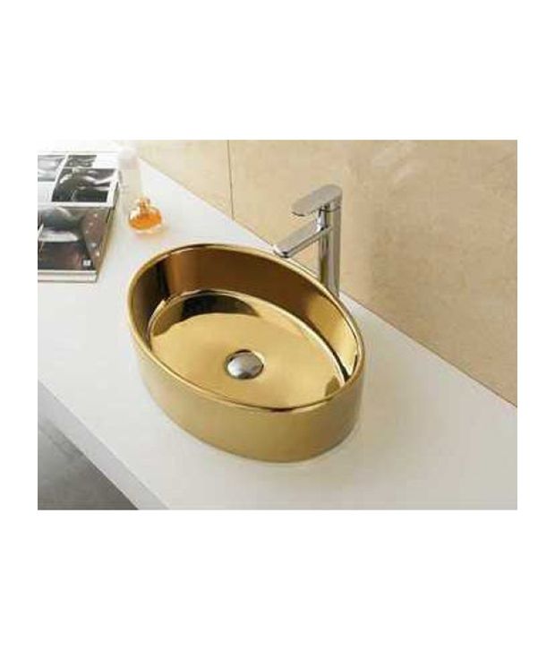 Buy Glocera Miami Wash Basin Gold Online at Low Price in India Snapdeal
