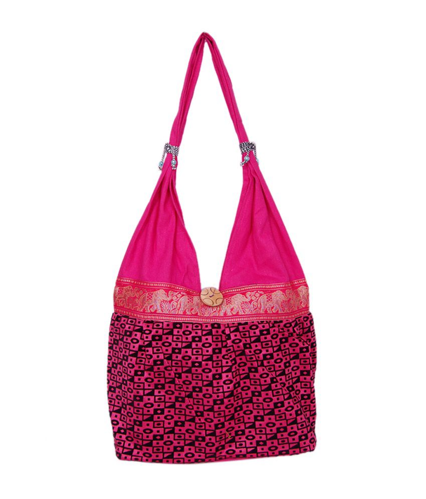 Buy Handicraft Jhola Bags at Best Prices in India - Snapdeal