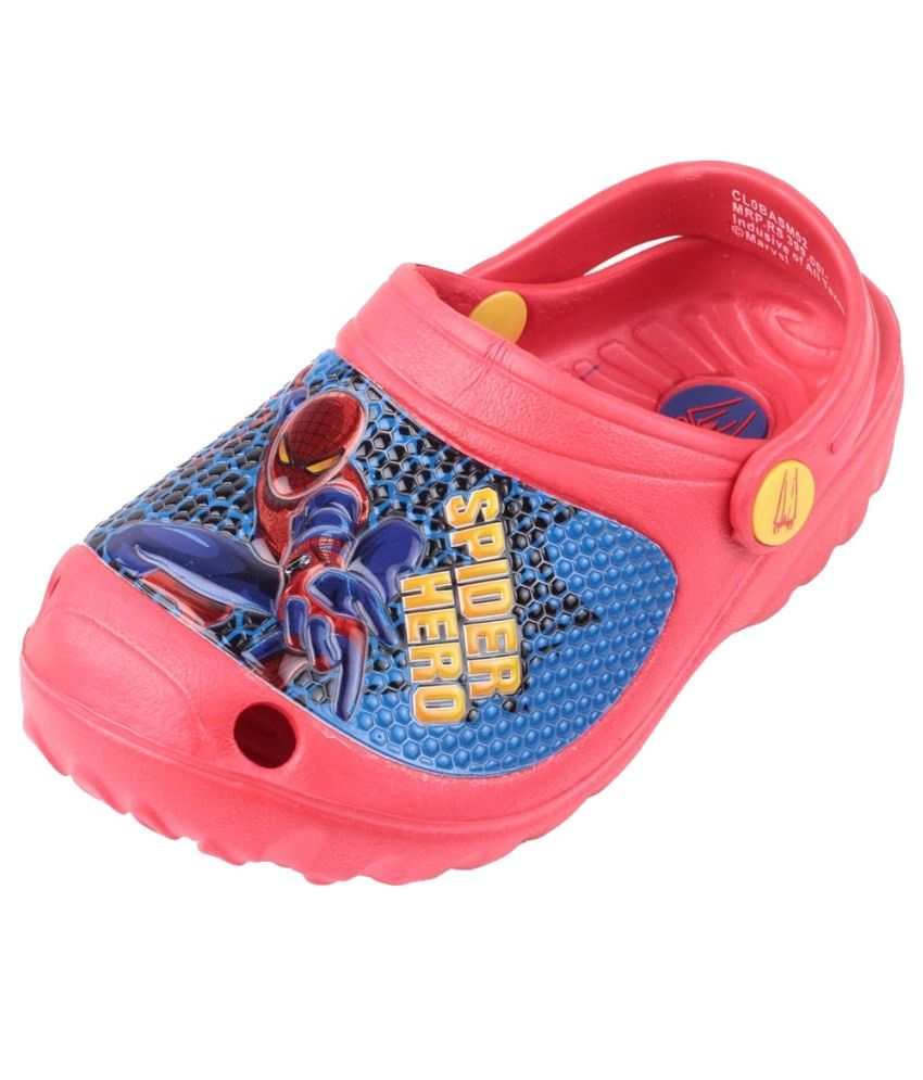 spiderman clogs