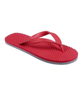 Venus Red Acupuncture Chappal For Kids 