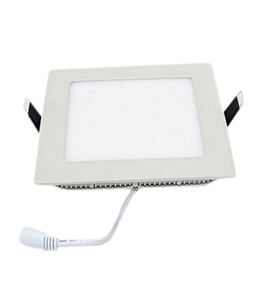 Sheena Square Ceilling LED Panel Light - 18W (Pack of 10 ): Buy Sheena ...