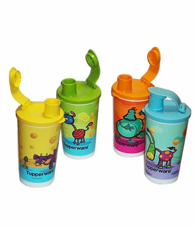 Tupperware Willie N Friends Tumblers Set Of 4: Buy Online at Best Price ...