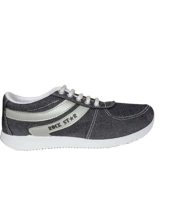 Venus Black Denim Sports Shoes Buy Venus Black Denim Sports Shoes