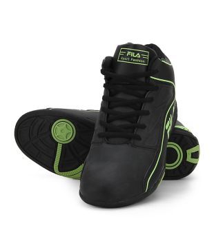 Fila Leedo Black Basketball Shoes - Buy 