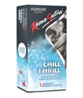 KamaSutra Chill Thrill Condoms - 15 Packets (Pack Of 3)