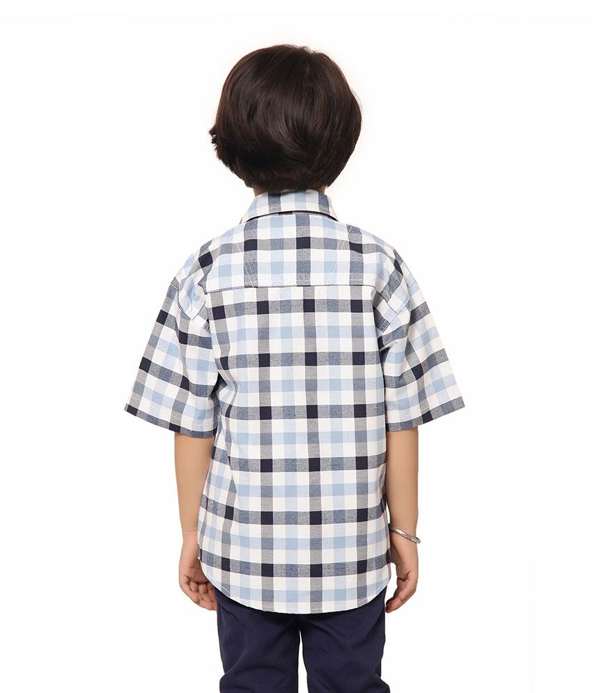 next boys check shirt